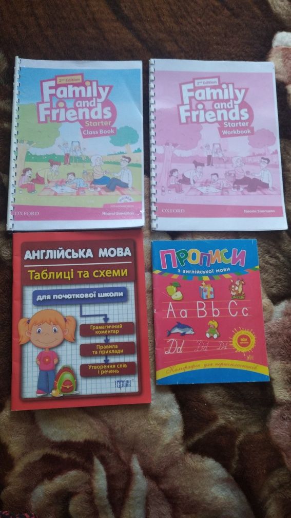 Family and Friends startet workbook англійська мова книга