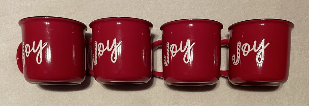 Kubek świateczny zestaw 4 sztuki