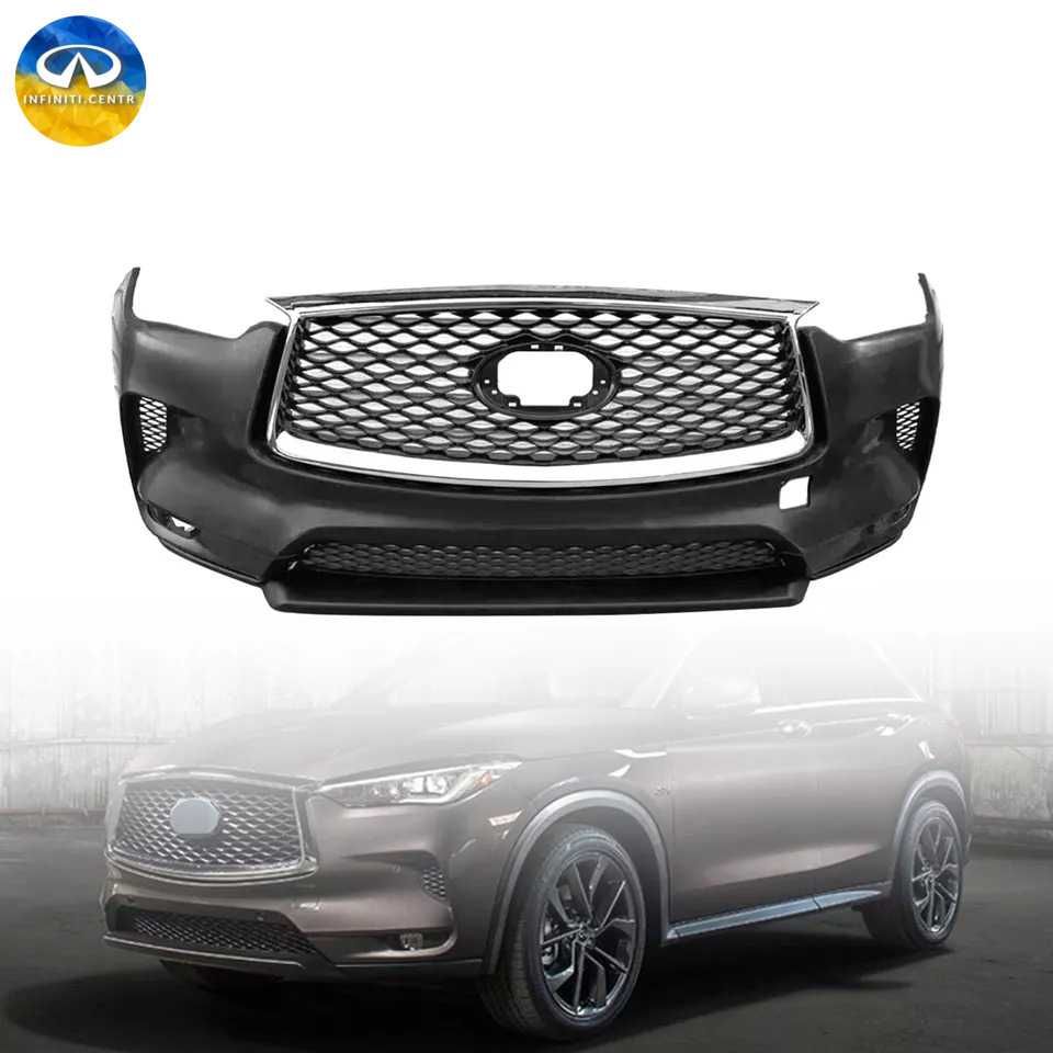 В сборе передний бампер с решеткой Infiniti QX50 2020 2021 2022 2023