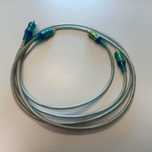 Міжблочний кабель 2RCA-2RCA Oehlbach Ice Blue  1 м