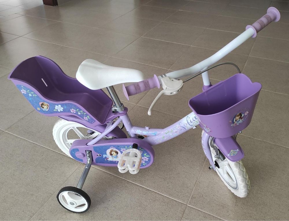 Bicicleta criança Disney Princesa Sofia