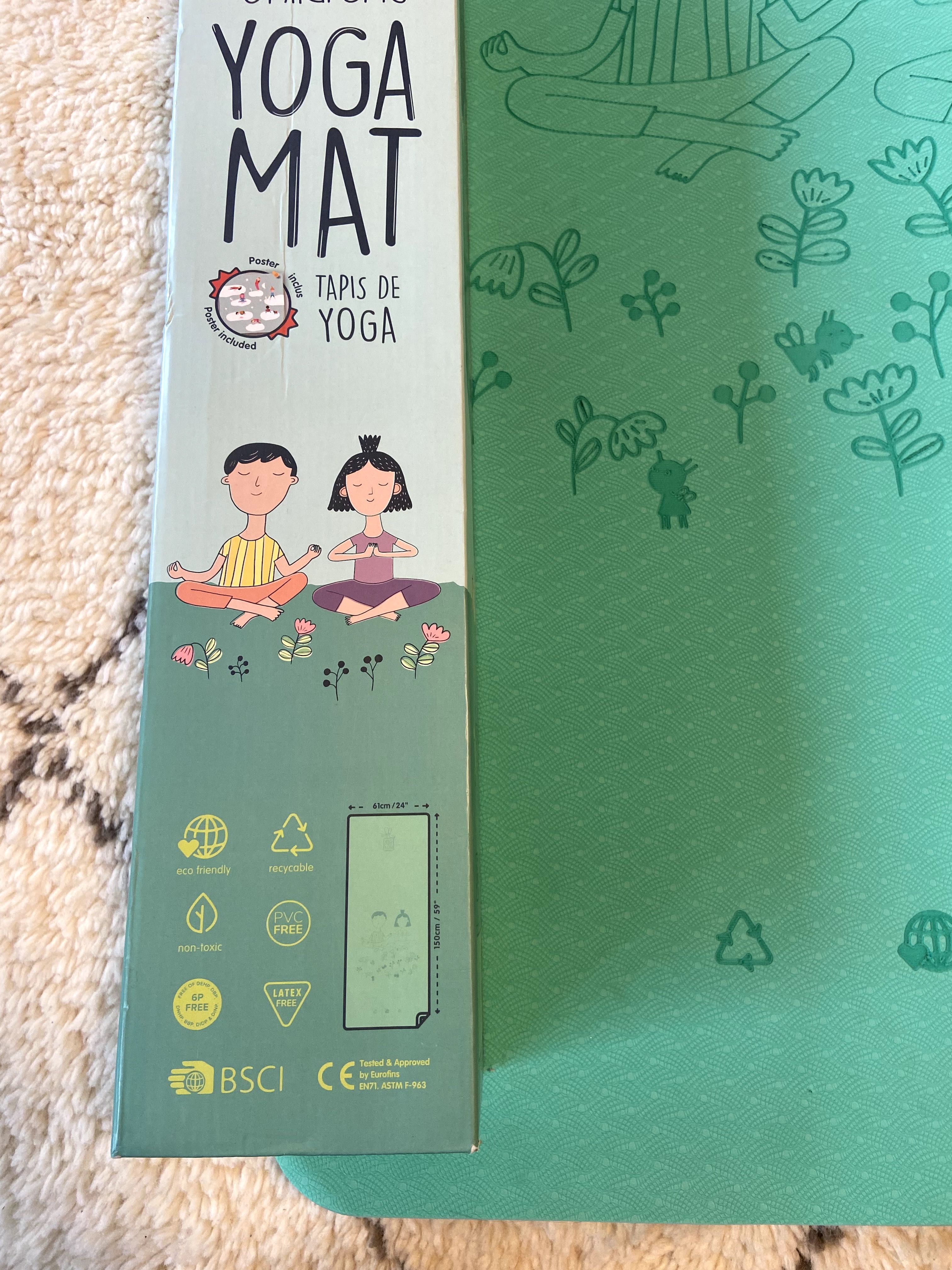 mata do jogi dla dzieci Yogi Fun Yoga Mat firmy BUKI