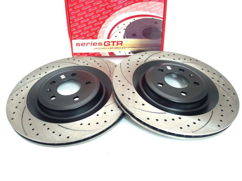 TARCZE hamulcowe wierco Bozarto 356mm Audi A6 C7 A7 Sportback A8 4H D4