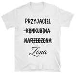2 koszulki na prezent para młoda na wesele i ślub, prezent na ślub