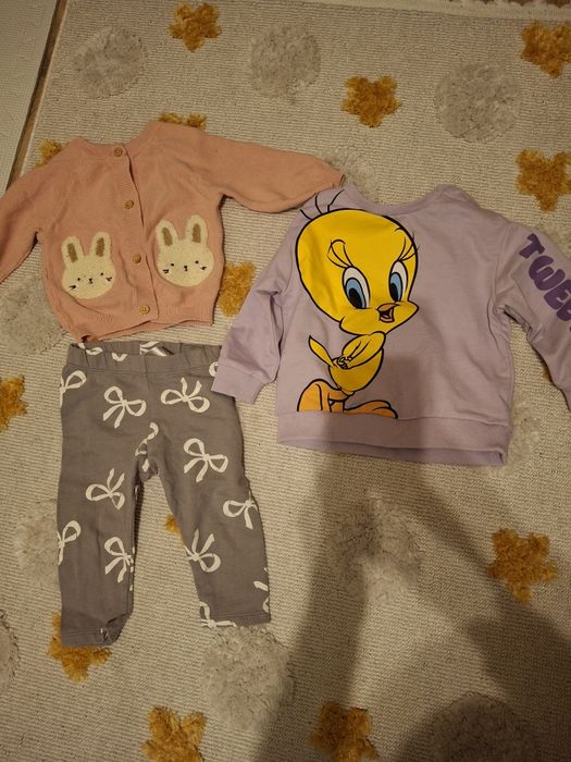 Zestaw ubranek rozm.74 i 80, H&M, Sinsay