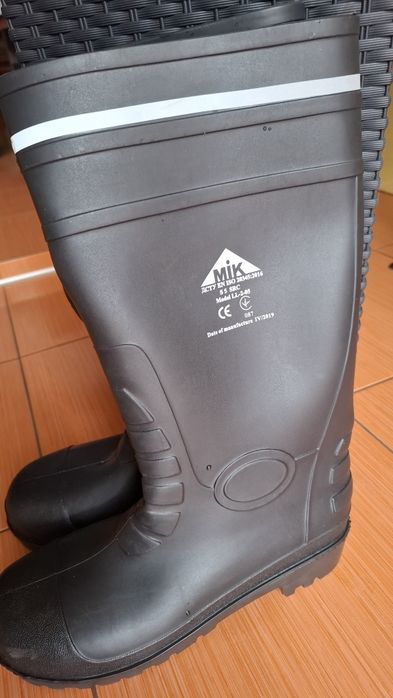 Сапоги робочі МІК LL-2-05 з металевим носком ( Україна) розміри 39