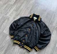 Vintage 90s Made In USA Nylon Bomber