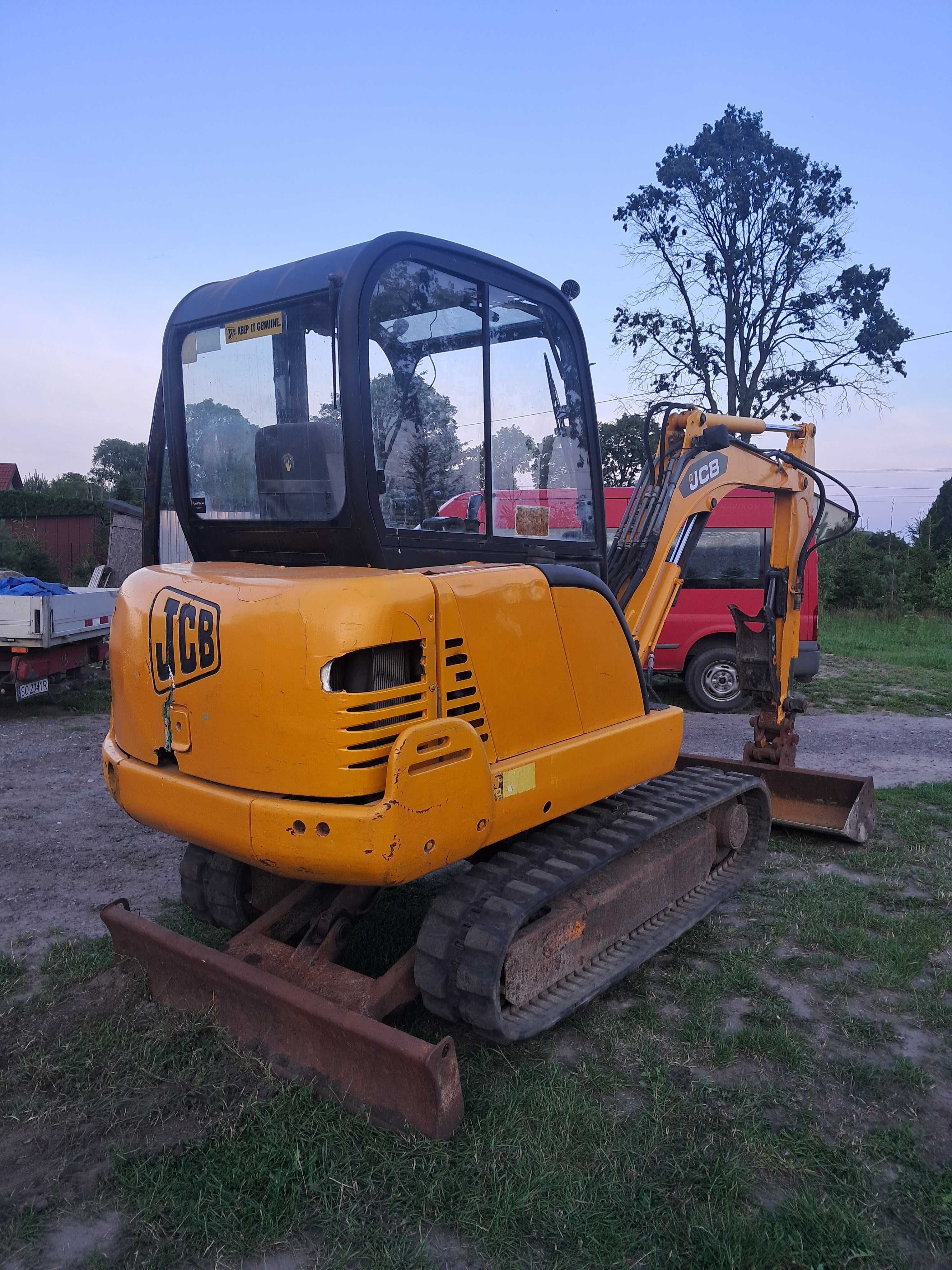 minikoparka mini koparka jcb 803 super