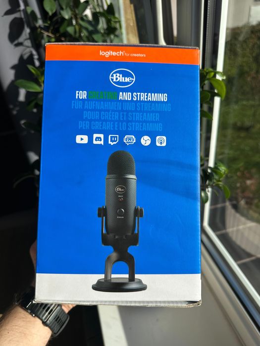 Mikrofon do streamingu BLUE Yeti USB Blackout czarny TOMI-TECH