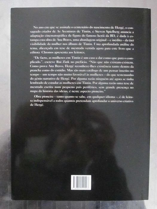 A Invisibilidade do Género Feminino em Tintin, de Ana Bravo
