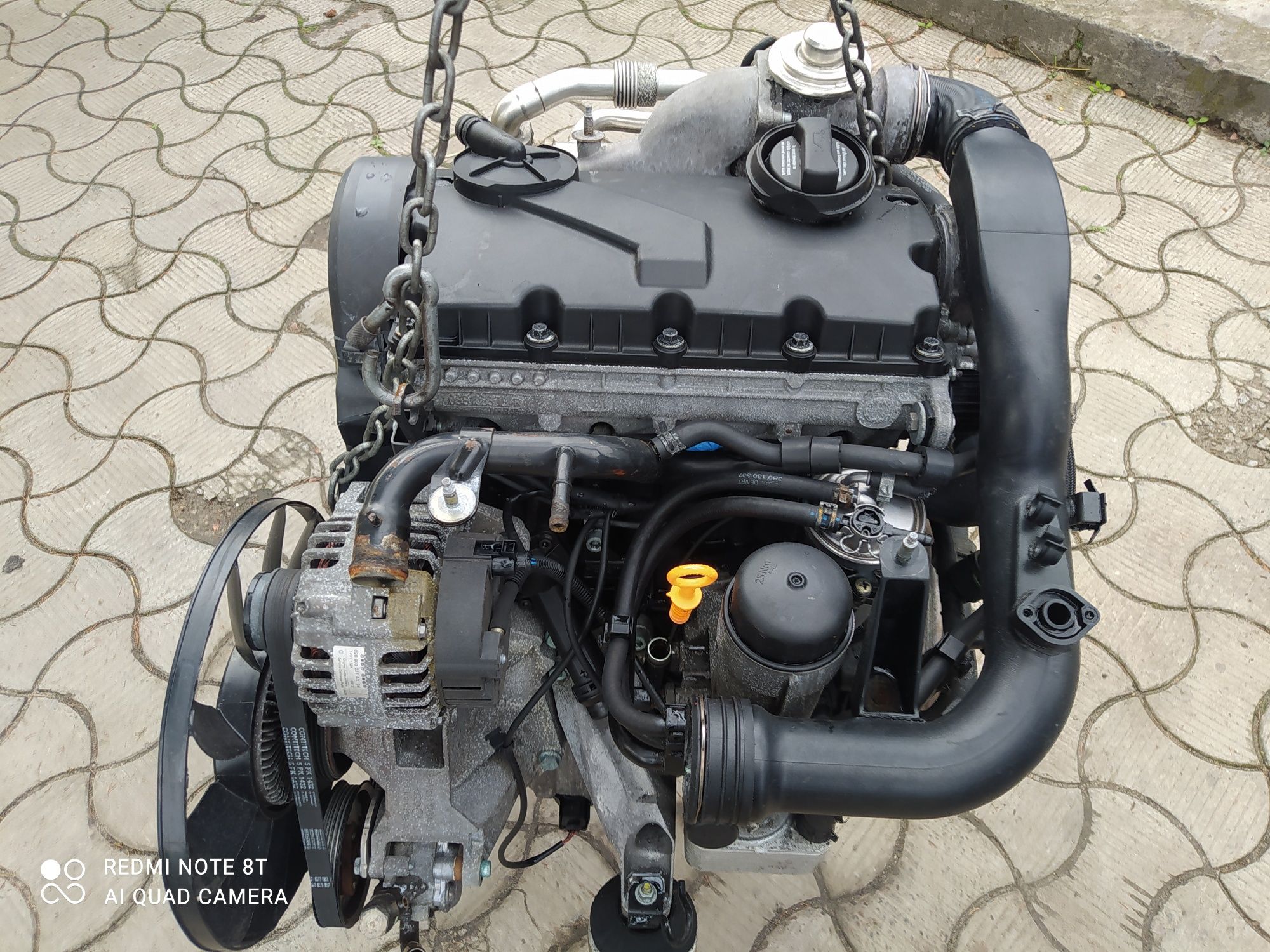 Двигун Мотор Двигатель Volkswagen Passat B5 Audi A4 1.9 TDI