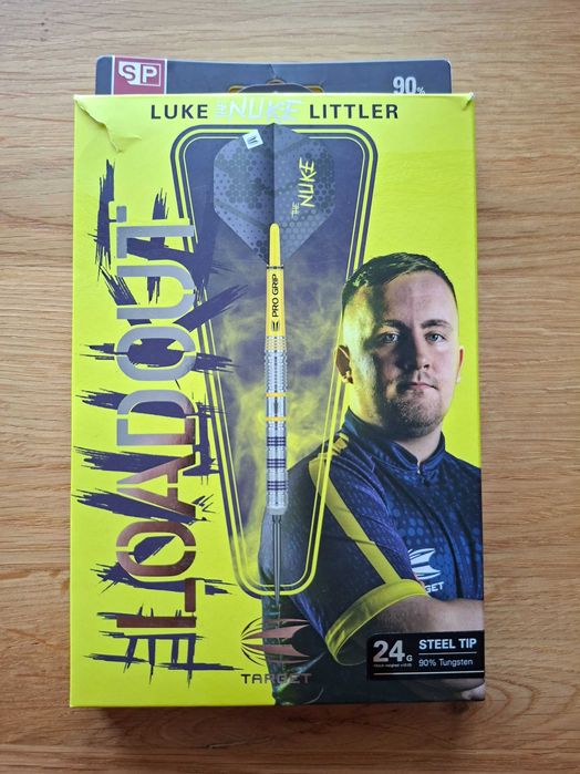 Rzutki lotki dart Target Luke Littler Loadout Swiss Point 90% 24g 3szt