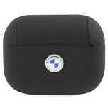 Etui BMW Geniune Leather Silver Logo na AirPods Pro 2 (2022/2023) - cz