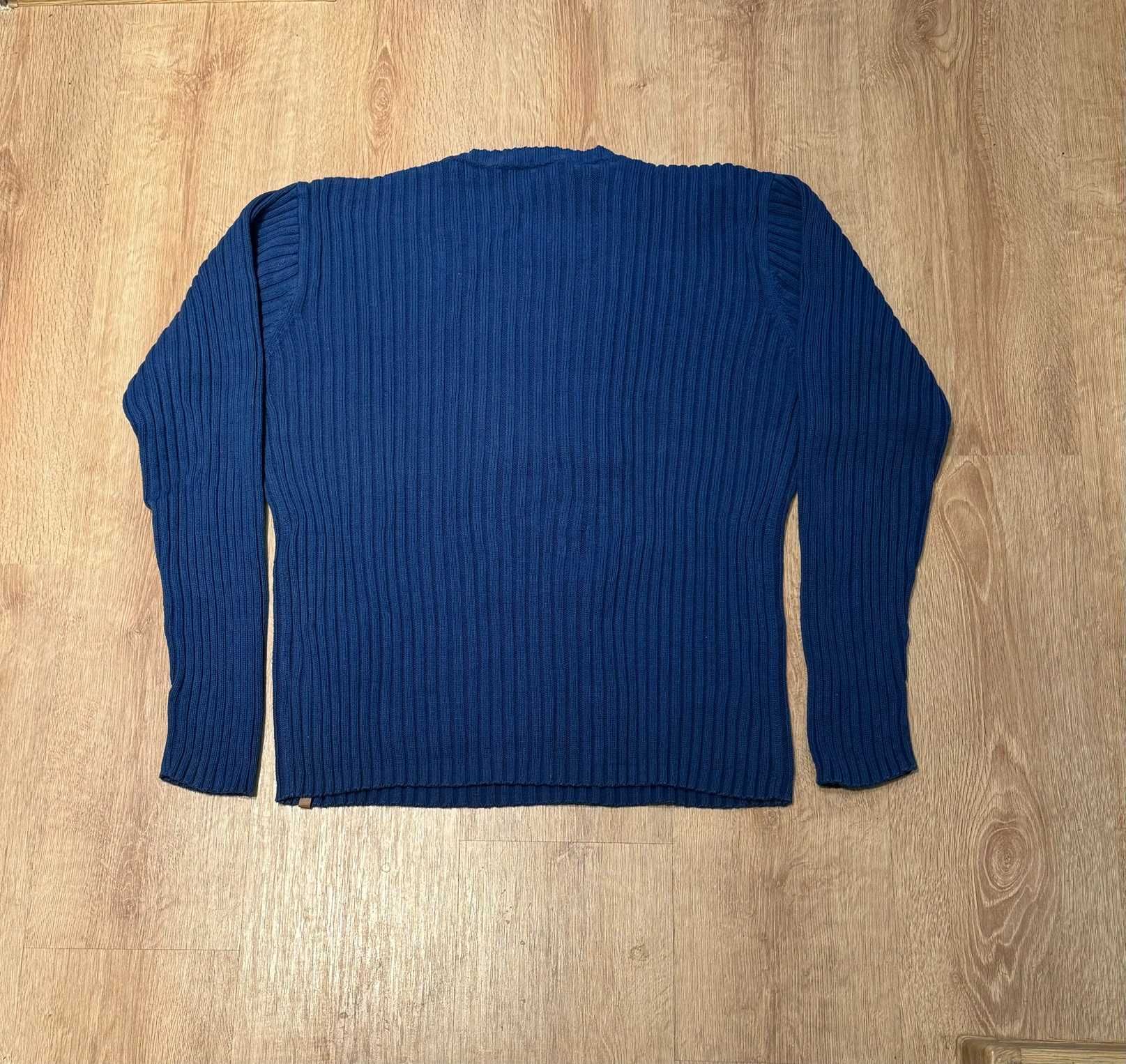 Niebieski sweter męski 4You - rozmiar L