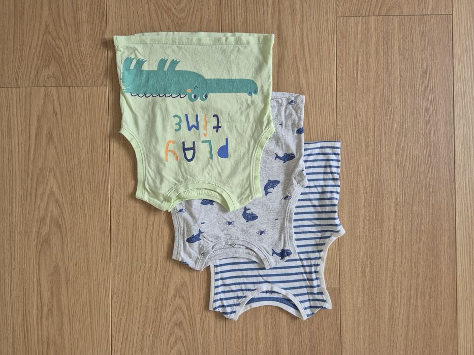 Zestaw bluzki, t-shirty, bezrękawniki dla chłopca_3 szt._Tex_rozm. 80