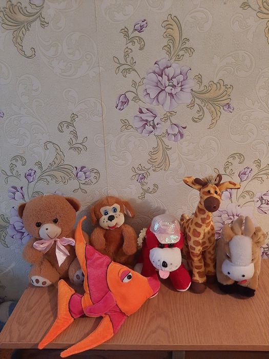 Мягкие игрушки б/у