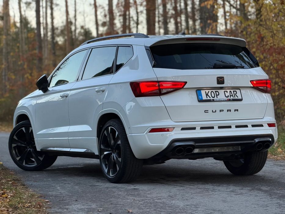 Cupra Ateca VZ 300KM Bezwypadkowa FV23% ASO KeyLessGo Kamery 360 Park Assist Navi