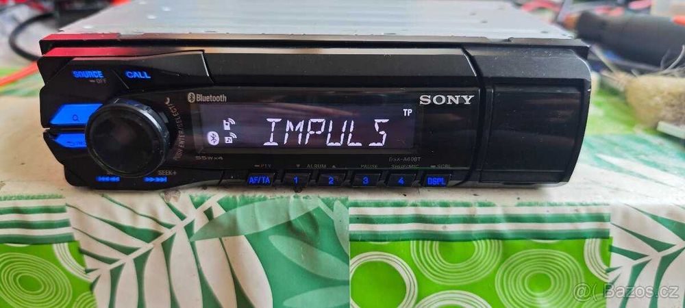 Autorrádio Sony como novo com bluetooth