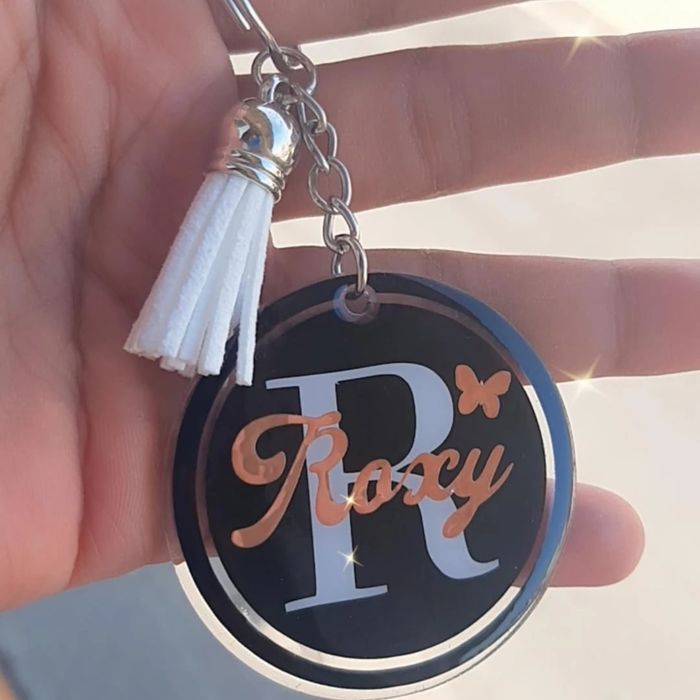 Porta chaves Nome e inicial