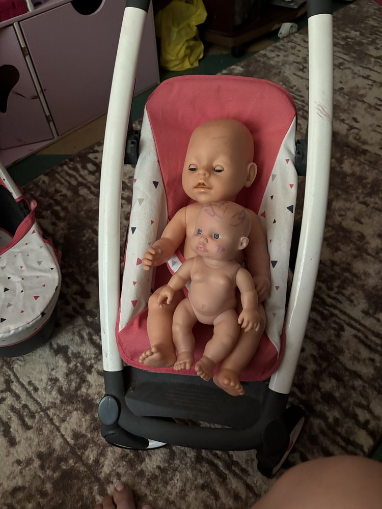 Детская коляска для кукол smoby smart