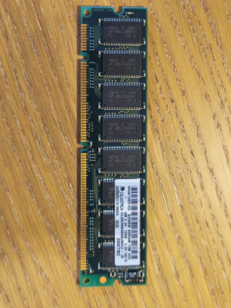 Memória 32MB SDRAM - rara de encontrar