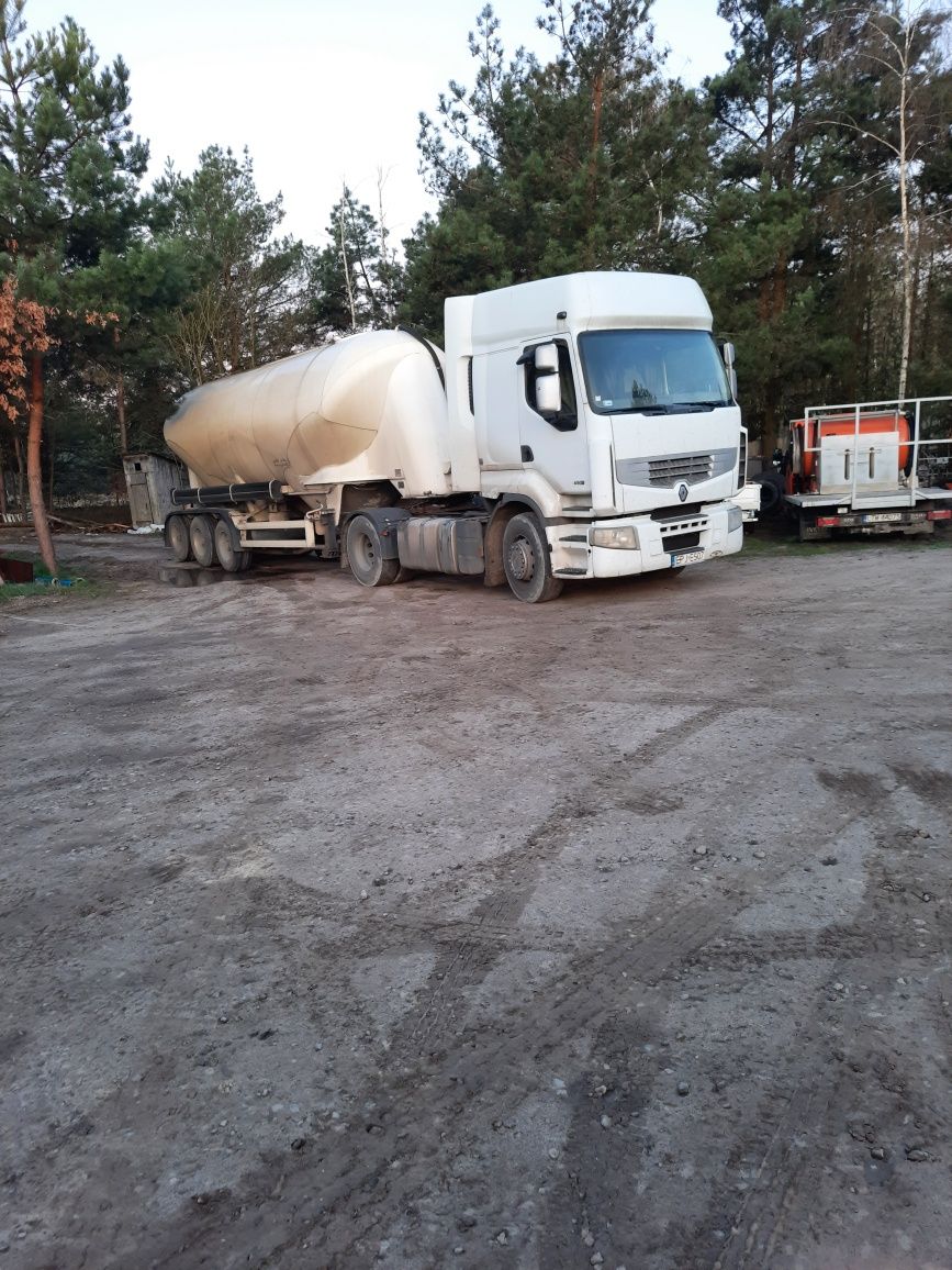 Renault premium 450 dxi specjany uszkodzona uszczelka