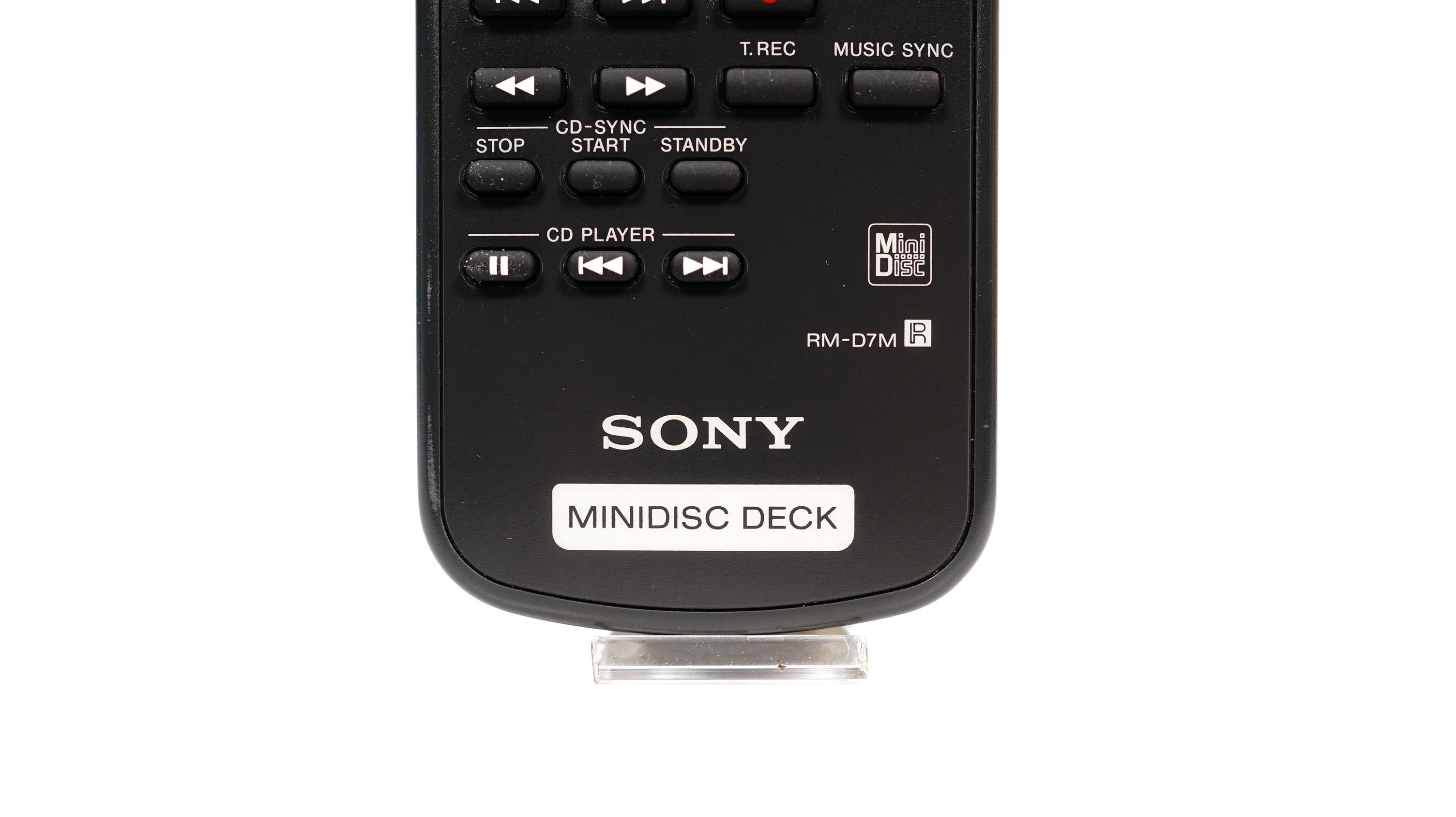 Oryginalny pilot do MINIDISC Sony RM-D7M Mini Disc MD Deck Nagrywarka