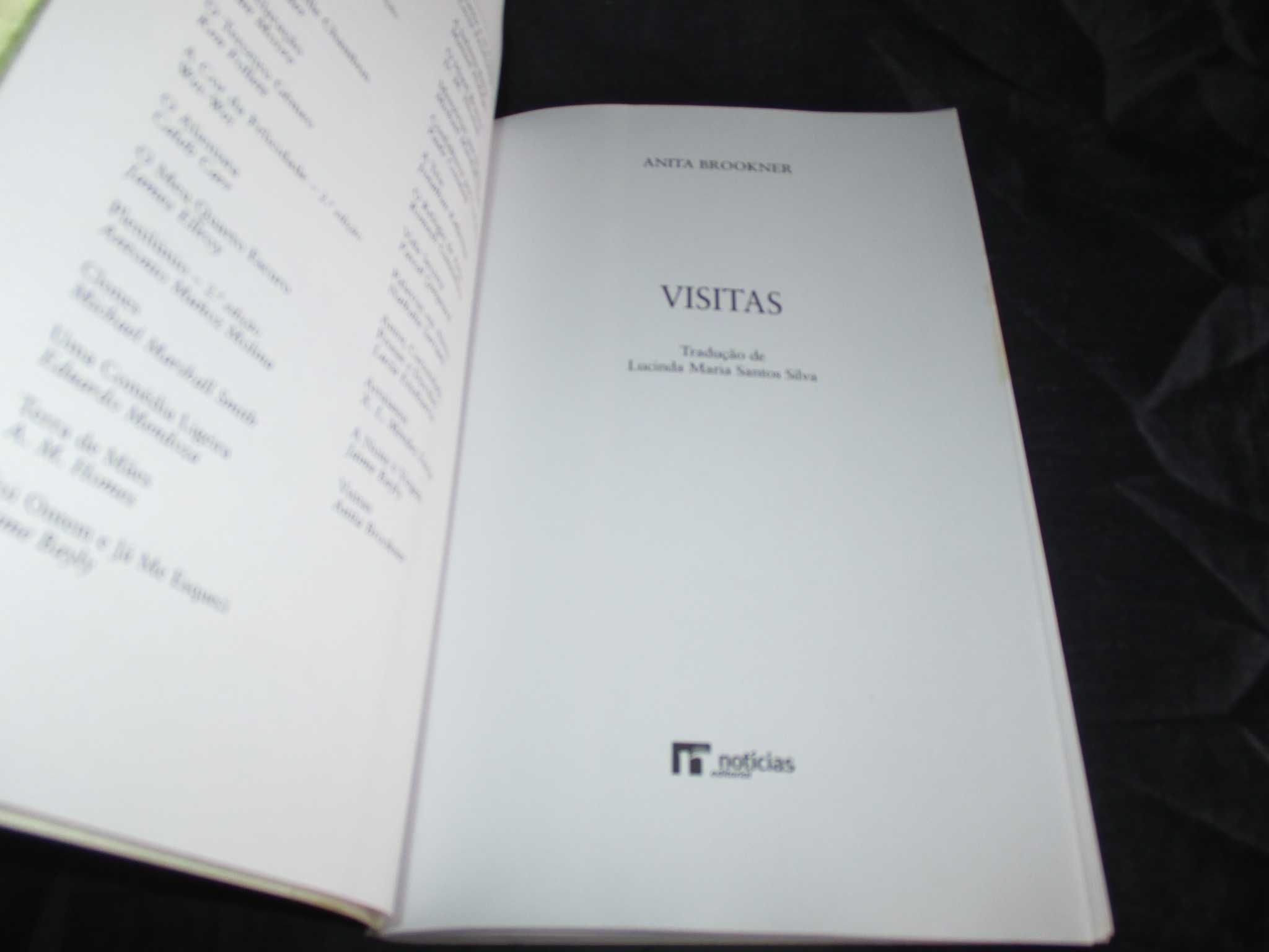 Livro Visitas Anita Brookner Editorial Notícias