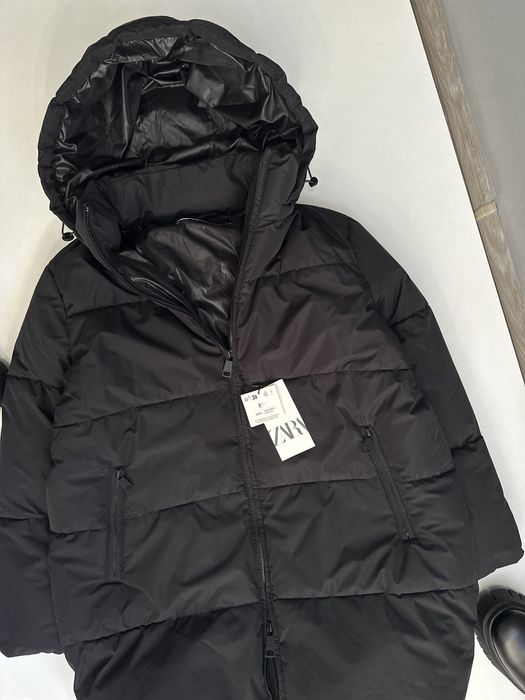 Куртка пуховик zara XS S М