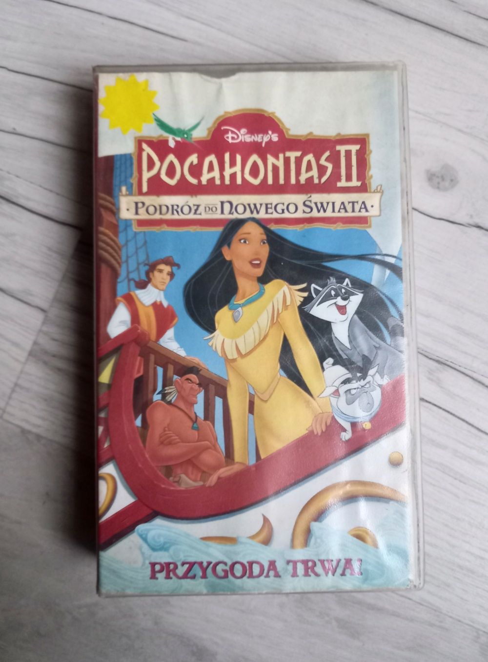 Pocahontas II Podróż do Nowego Świata 1998 kaseta VHS