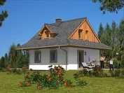 Projekt domu L-38 extradom.pl (kompletna dokumentacja), pow.- 65,40 m2
