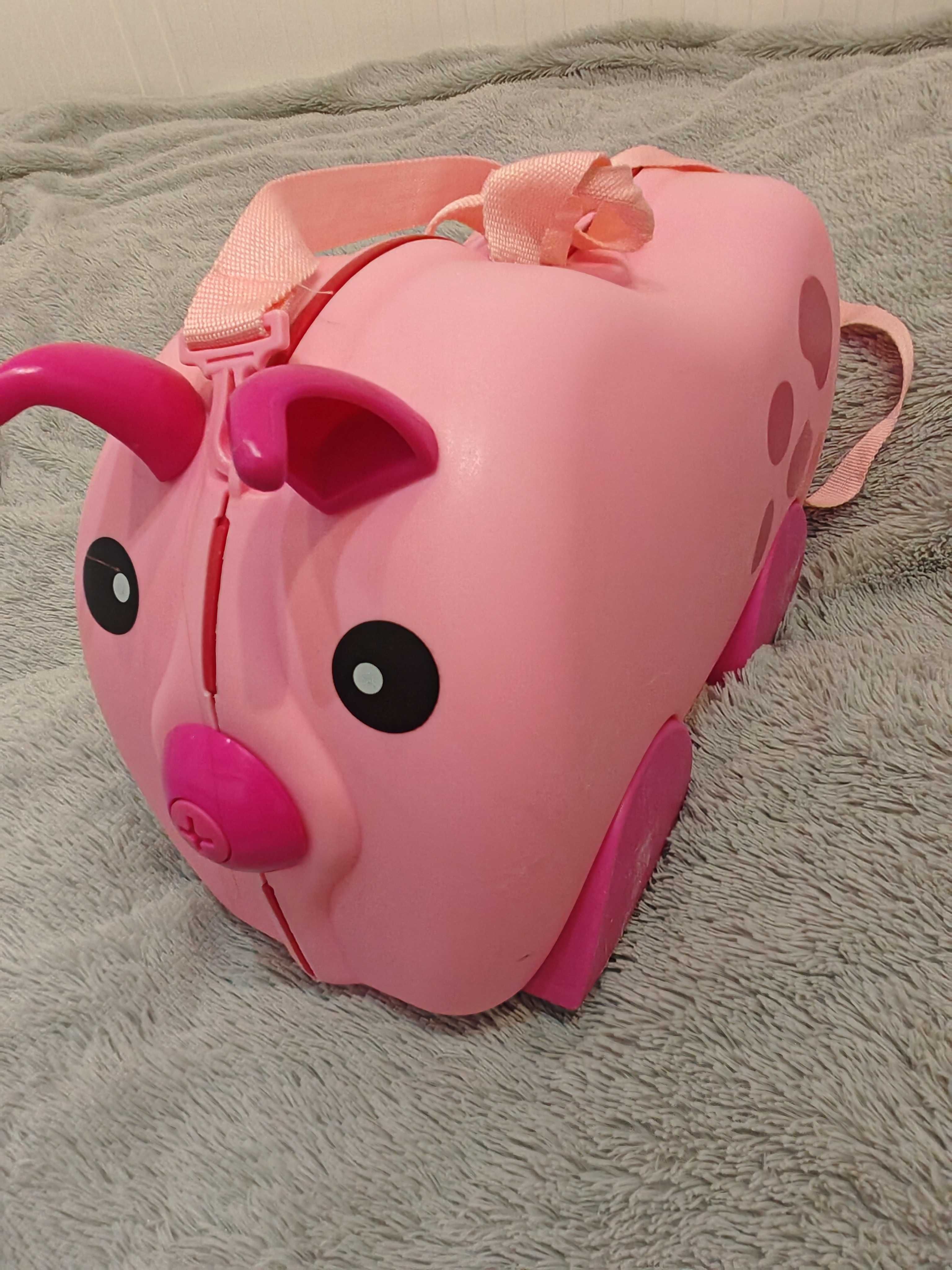 walizka świnka dla dzieci