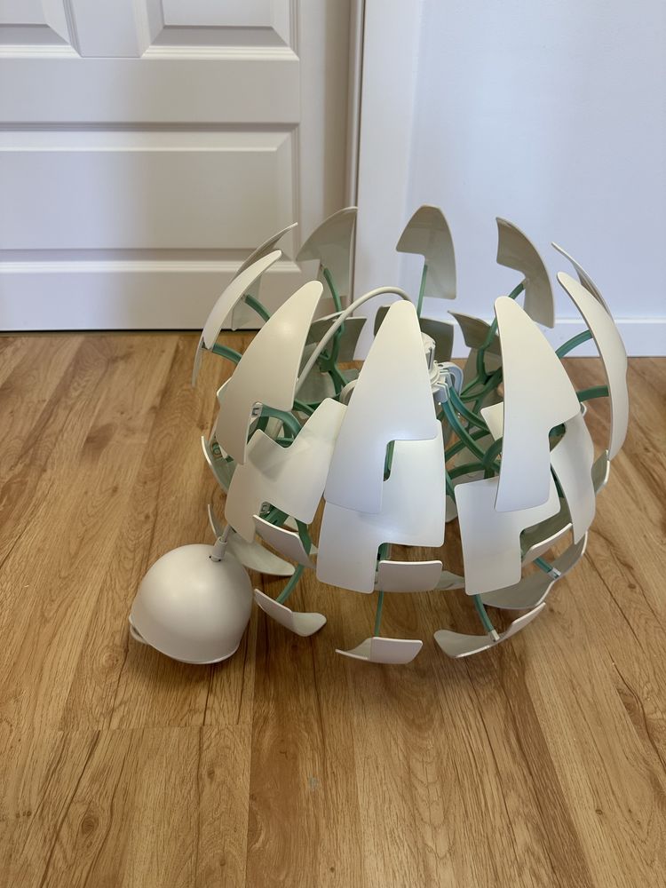 Lampa IKEA PS 2014 miętowa turkusowa