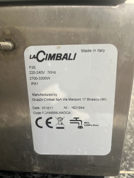 Maquina lavar copos LA CIMBALI, hotelaria