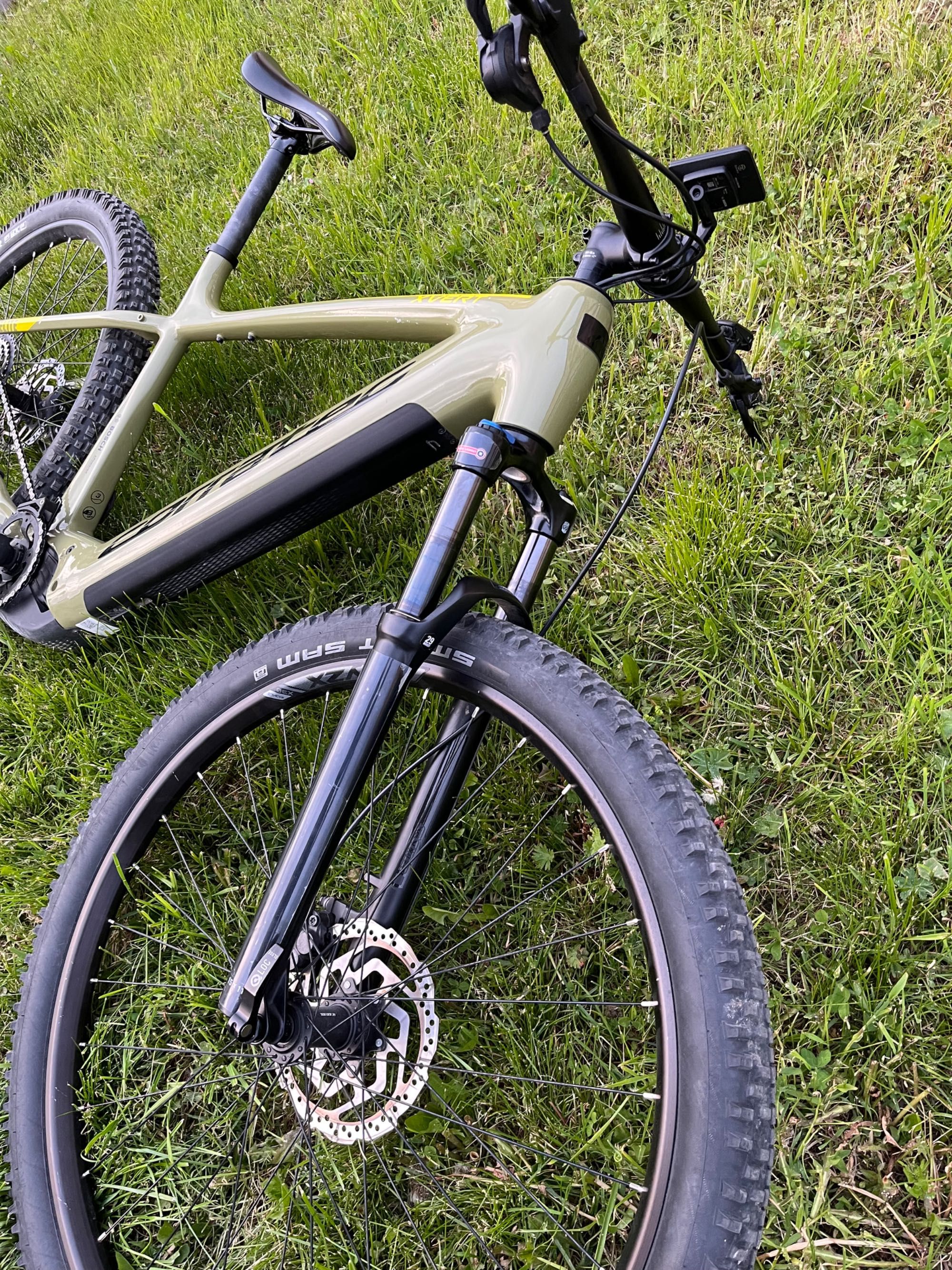 Rower elektryczny CORRATEC Model: E-POWER X VERT ELITE "L" Trek Giant