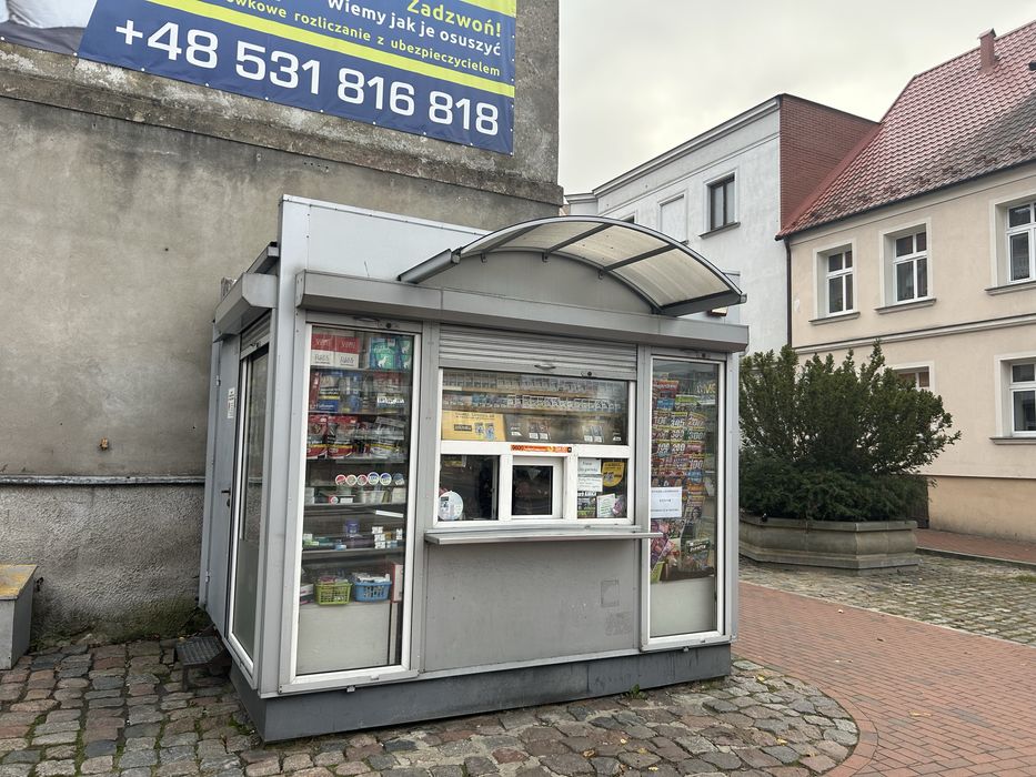 Kiosk w bardzo dobrym stanie