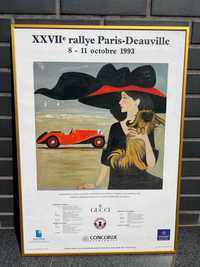 Plakat GUCCI z 1993 XXVII Rallye De Deauville