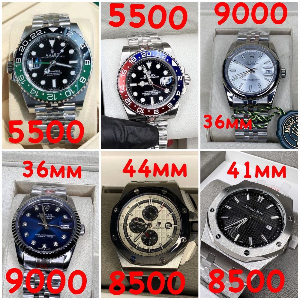 Часы мужские чоловічий годинник Ролекс rolex submariner механика 40мм