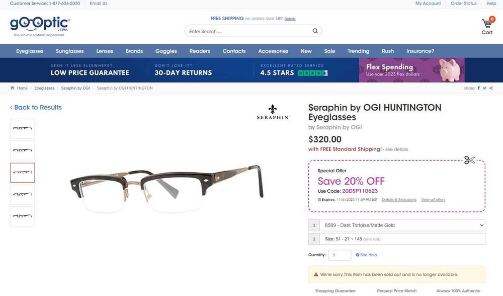 Оправа Seraphin очки окуляри Handmade in Japan Retail 320$