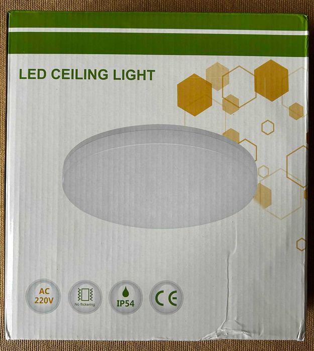 Lampa sufitowa LED z pilotem