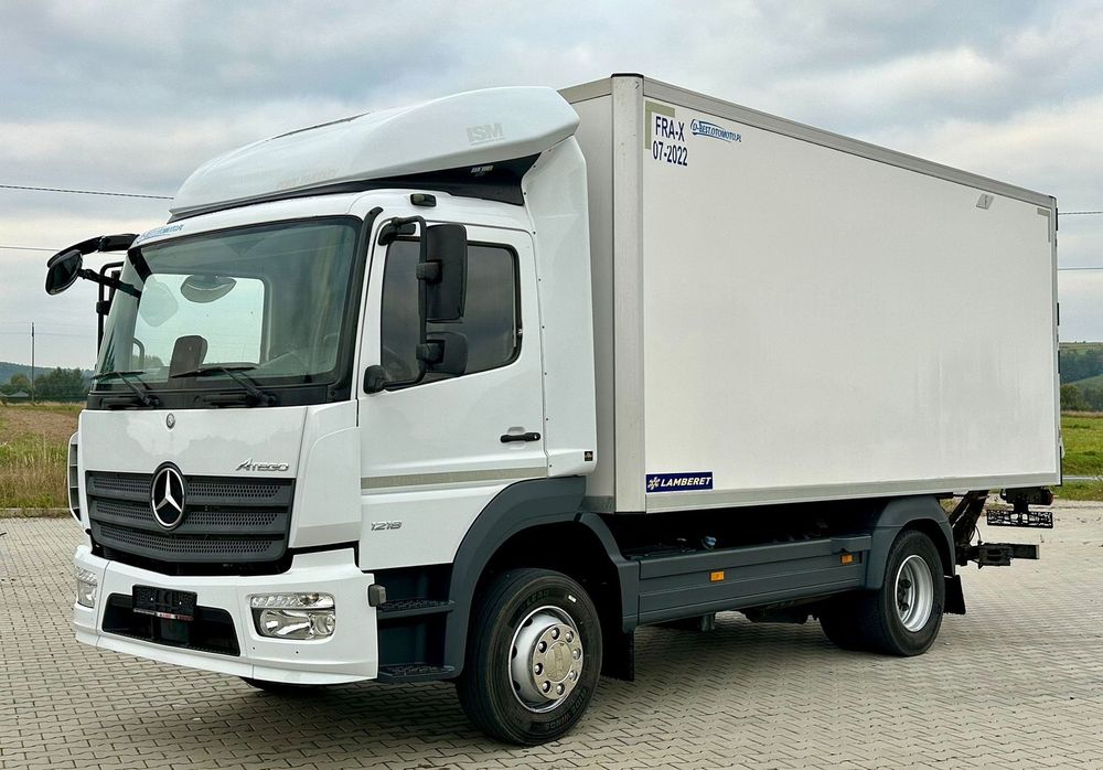 Mercedes-Benz ATEGO 1218 / CHŁODNIA / WINDA / 12 PALET / 5.10 M DŁUGOŚCI / AUTOMAT / LAMBERET / 5090 KG ŁADOWNOŚCI