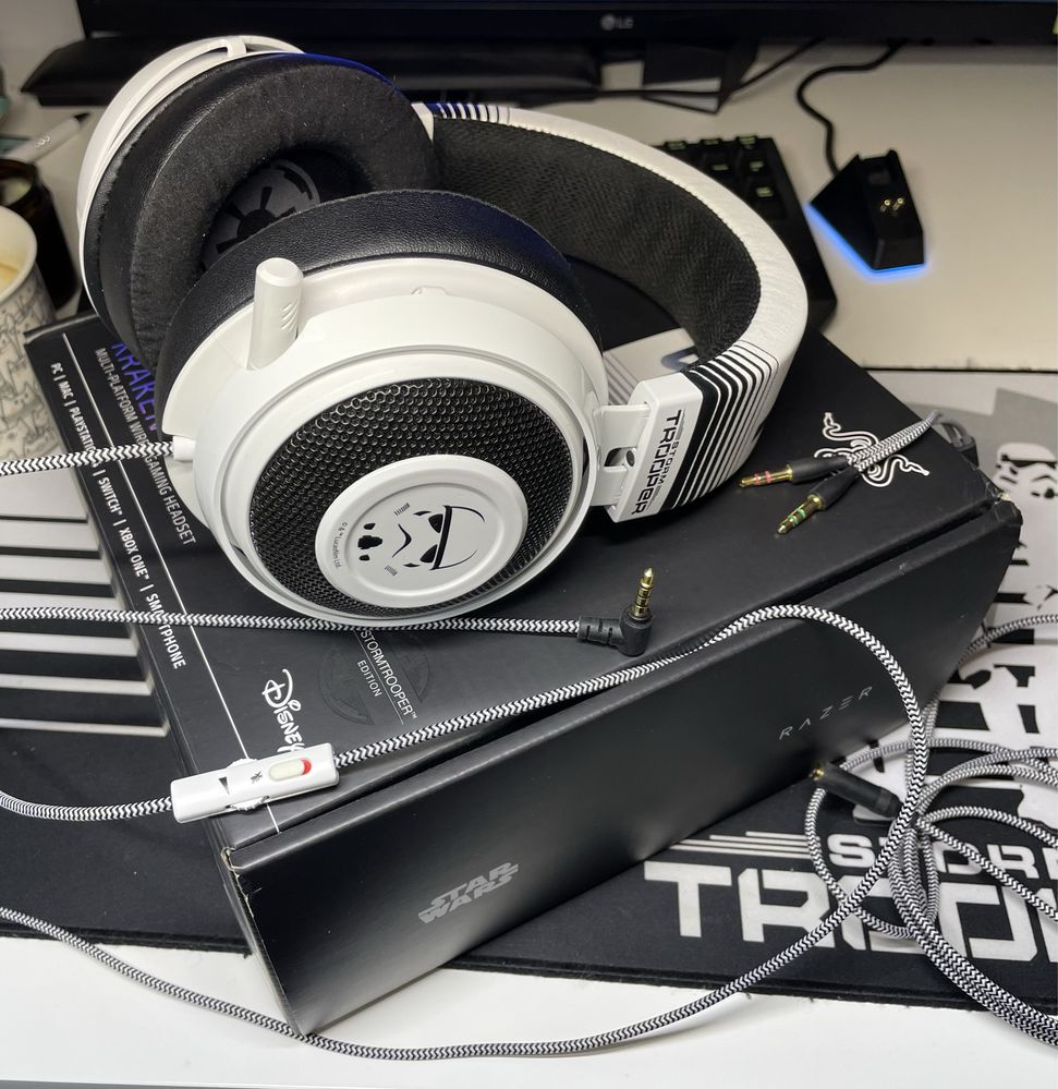 Razer Kraken Star Wars Stormtrooper słuchawki 7.1