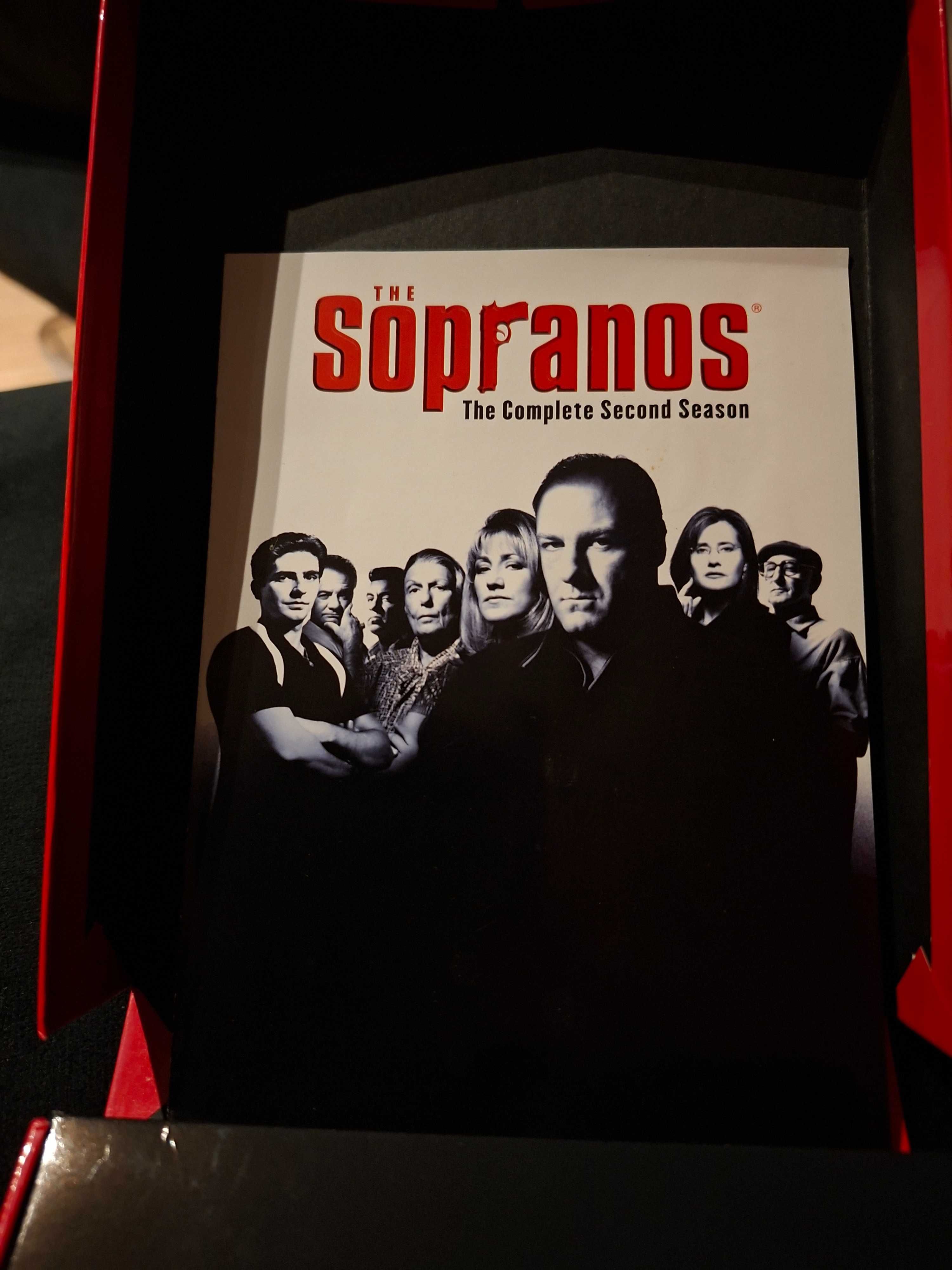 Mafijna Rodzina Soprano sezon 2 4DVD Jak nowe!