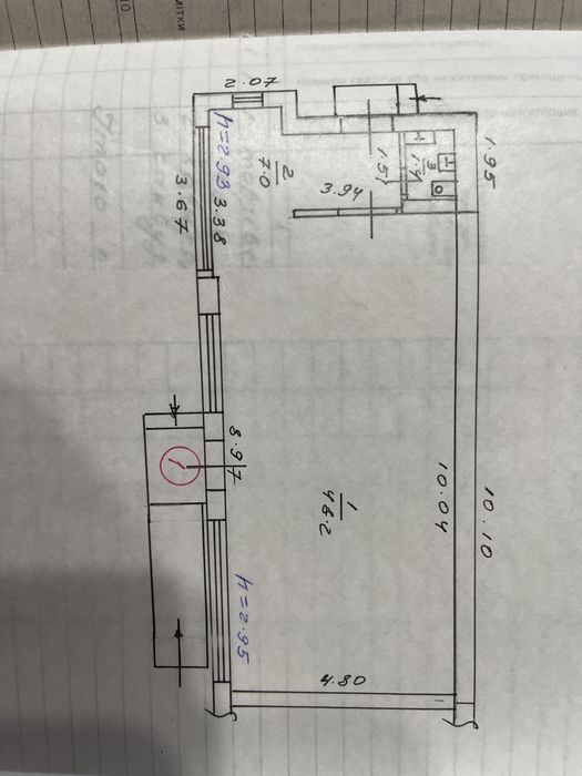 Здам в оренду одноповерхове нежитл примiщення в м.Конотоп,