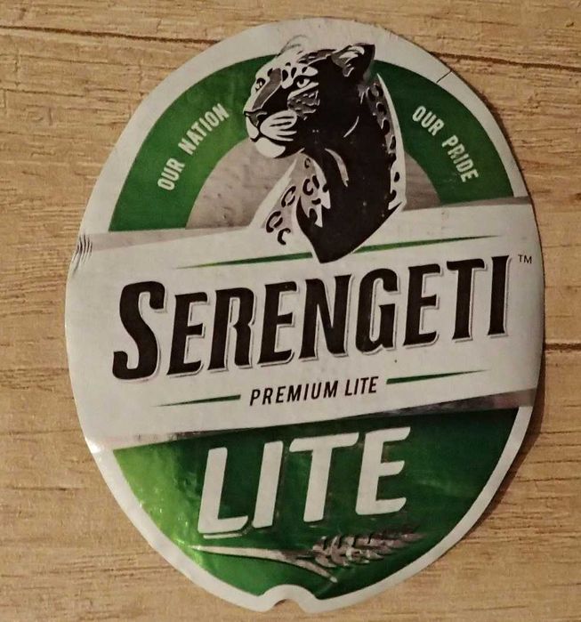 Etykieta Serengeti - piwo Tanzania