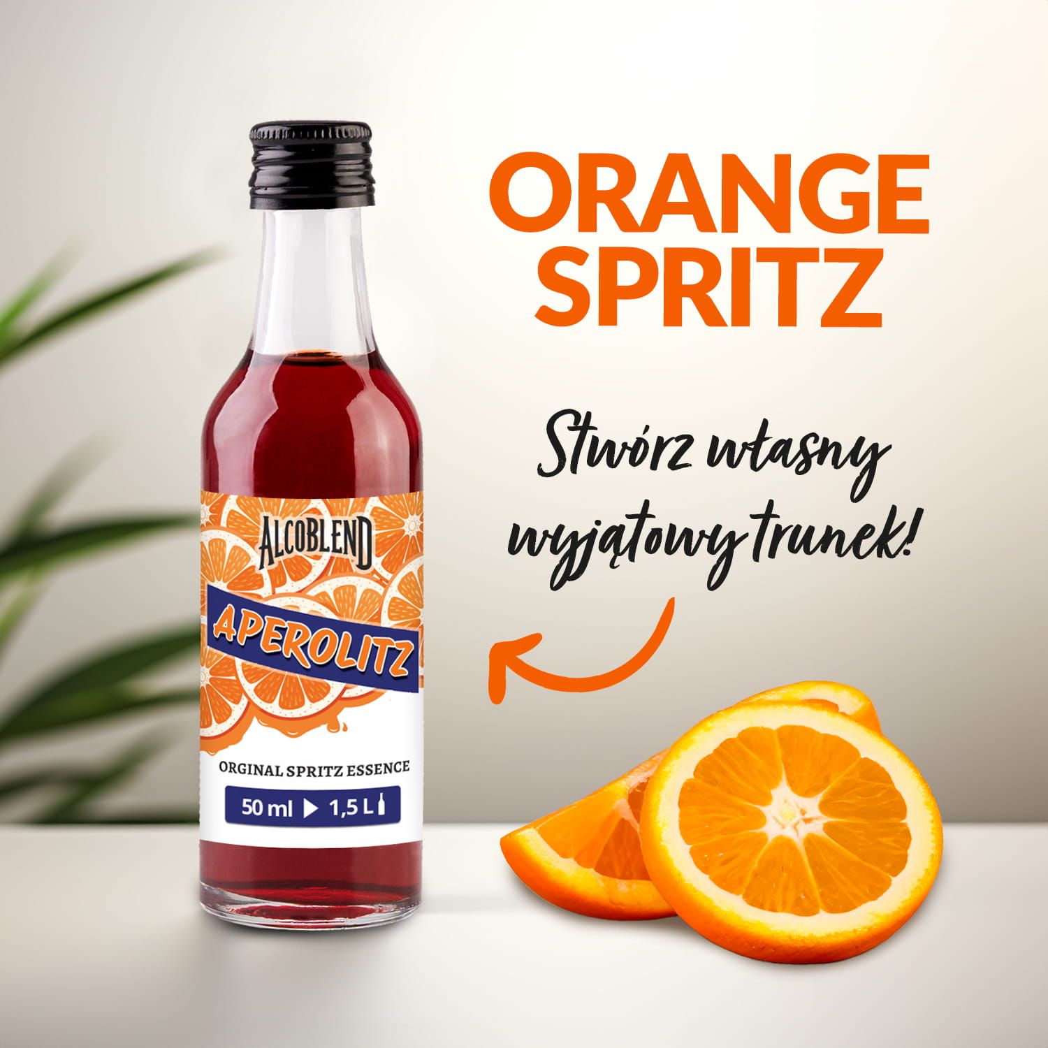 Zaprawka - esencja do alkoholu ALCOBLEND  - Aperolitz - 50 ml na 1,5 l