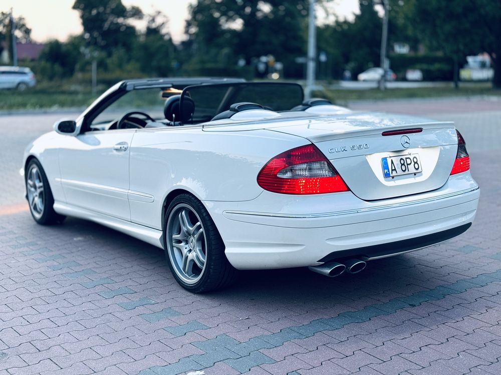 Mercedes cabrio clk550 AMG 2008 stan idealny ZAMIANA