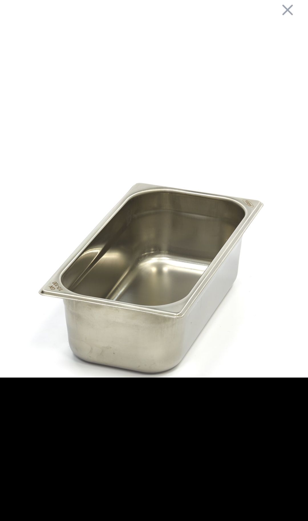 Recipiente Gastronom GN - Aço Inox