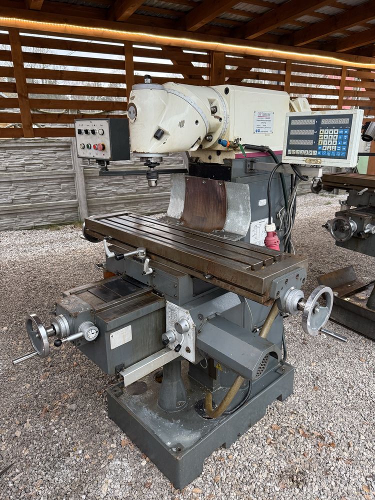 Frezarka do metalu Optimum UF 100 z Niemiec