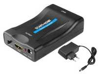Konwerter SCART na HDMI konwerter wejścia SCART  cyfrowe wyjście HDMI